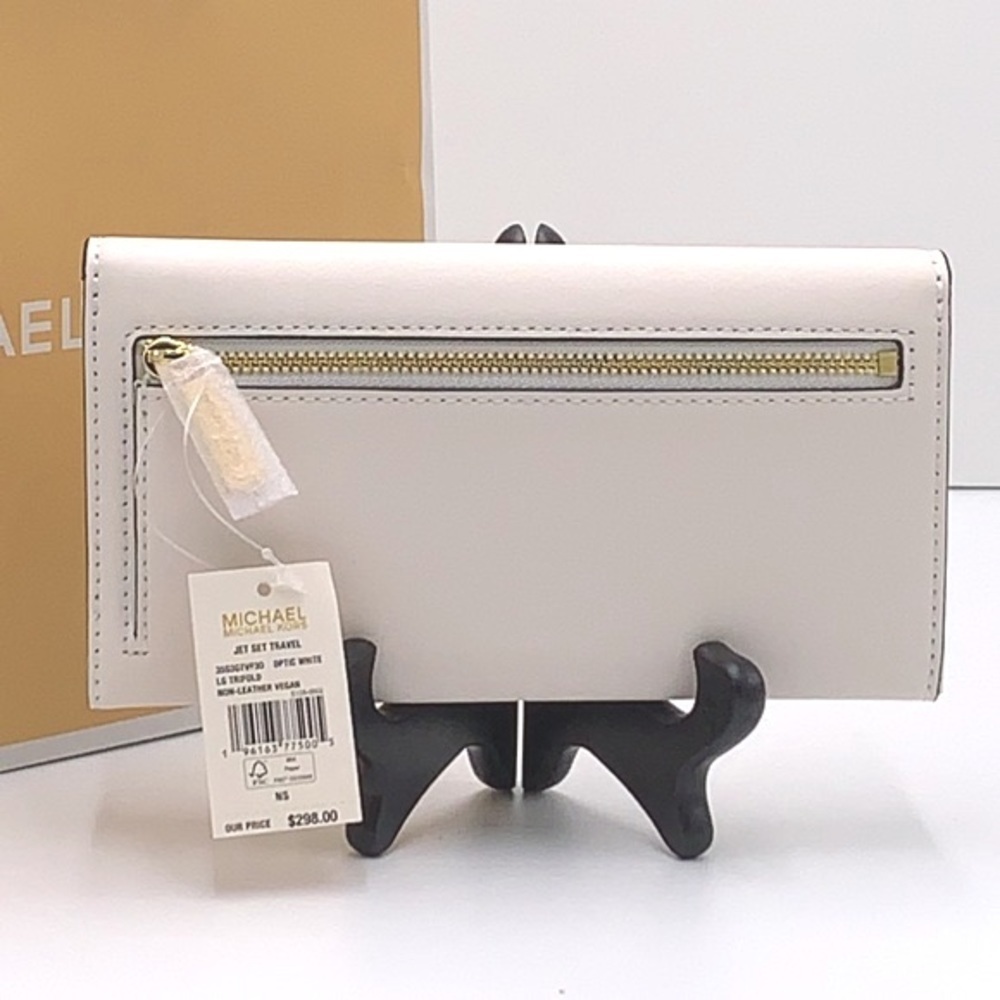 MICHAEL KORS JET SET TRAVEL LADY
LARGE TRIFOLD NON-VEGAN LEATHER
WALLET - Picture 3 of 15